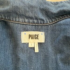 PAIGE Blue Classic Denim Jeans
